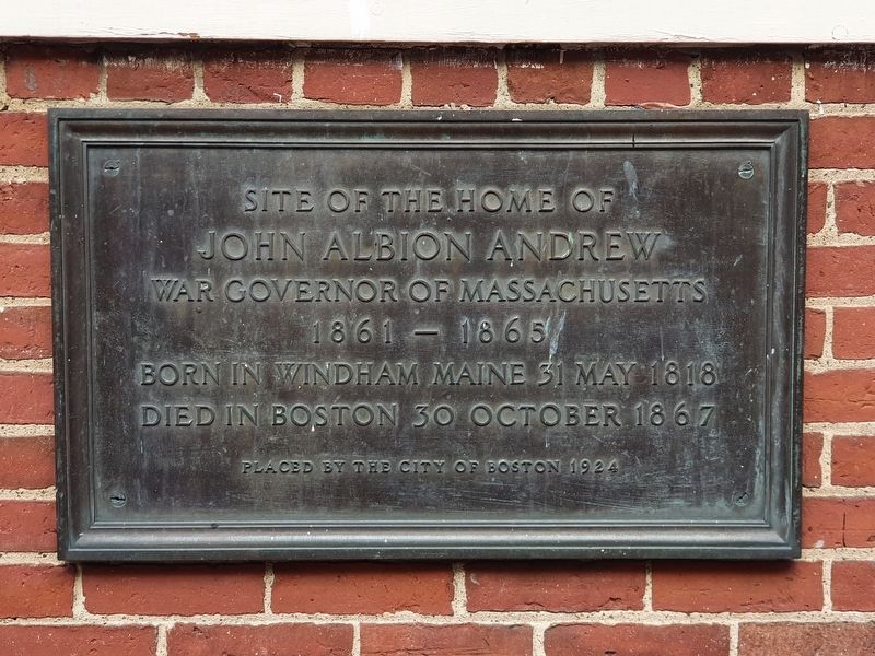 John Albion Andrew Marker. Click for full size. John Albion Andrew Marker image. Click for full size.