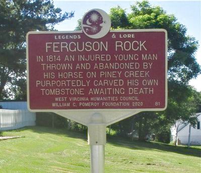 Ferguson Rock Marker. Click for full size. Ferguson Rock Marker image. Click for full size.