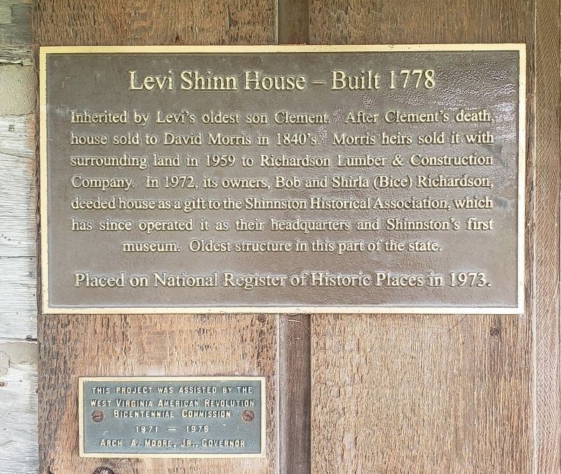 Levi Shinn House - Built 1778 image. Click for full size.