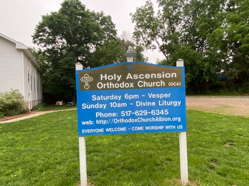 Holy Ascension Orthodox Church Marker image. Click for full size.