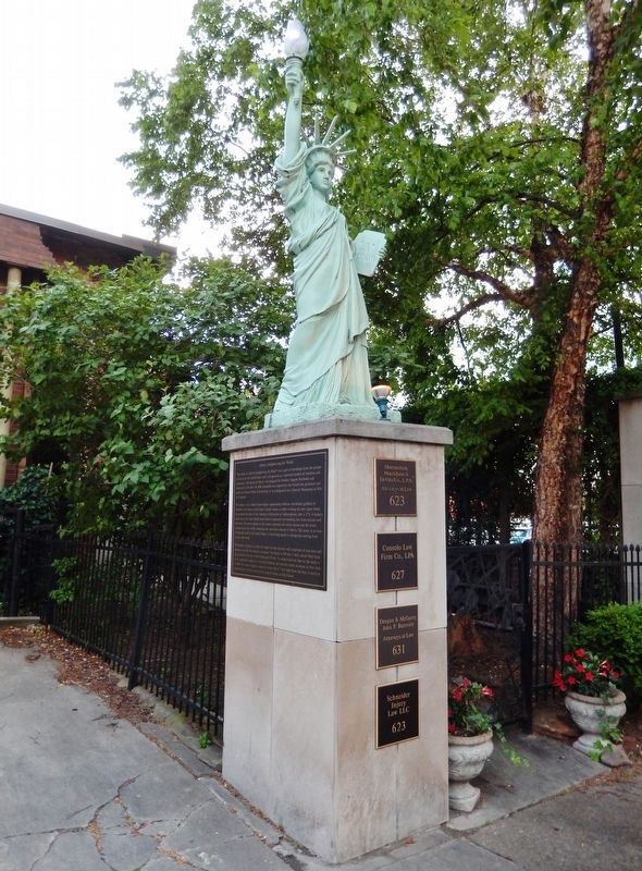 Liberty Enlightening the World Marker image. Click for full size.