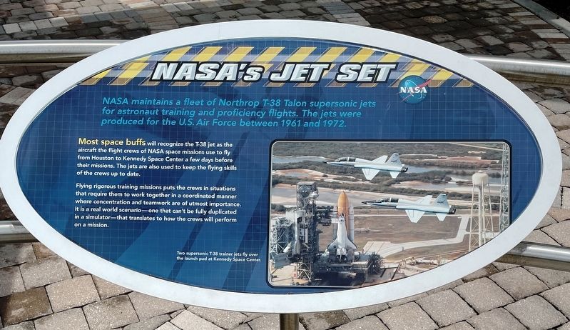 NASA�s Jet Set Marker image. Click for full size.