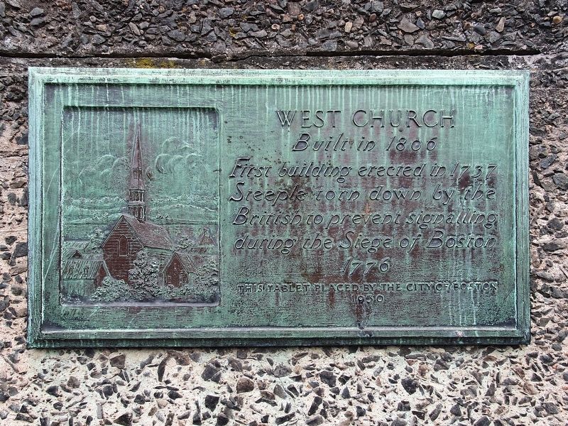 West Church Marker image. Click for full size.
