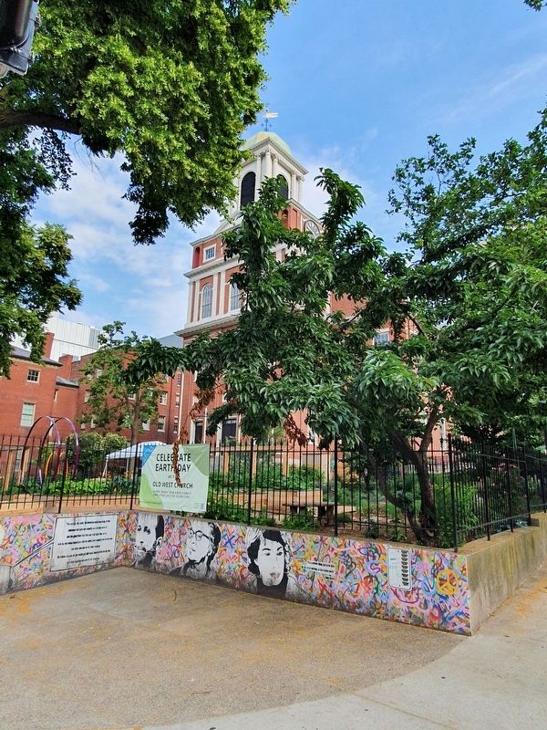 Old West Church and some related artwork image. Click for full size.