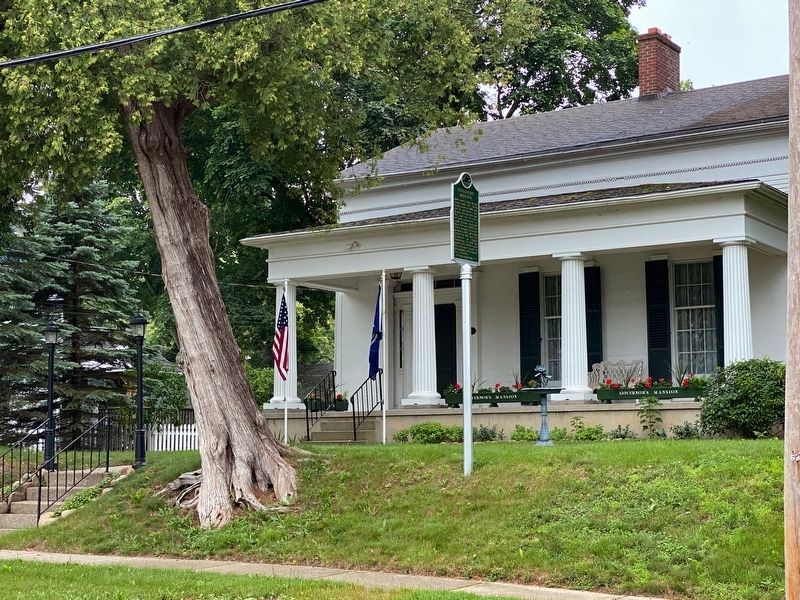 Governor's Mansion Marker image. Click for full size.