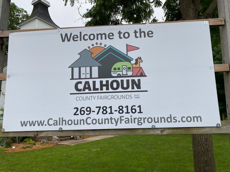 Calhoun County Fair Marker image. Click for full size.