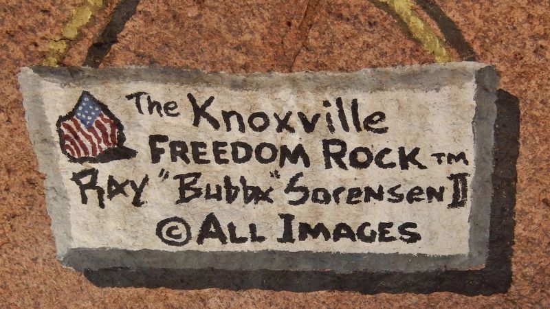 Marion County (Knoxville) Freedom Rock Artist image. Click for full size.