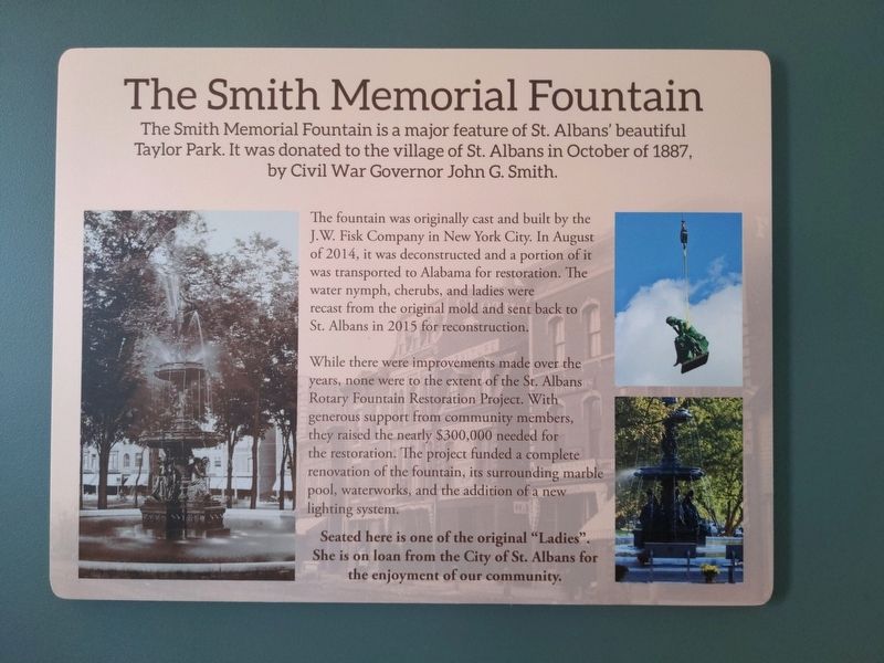Interpretive Sign - Removed Piece image. Click for full size.