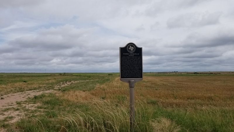 Former Townsite of Wheat Marker image. Click for full size.