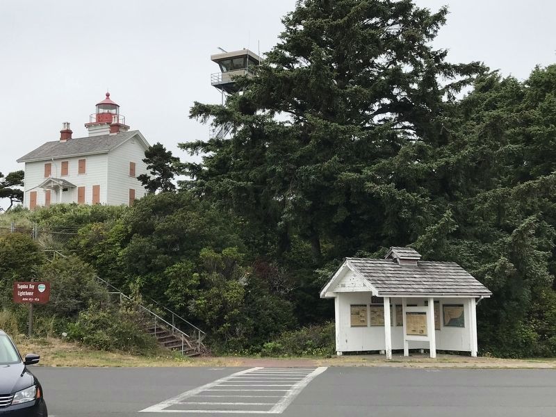 Lighthouses of the Oregon Coast Marker image. Click for full size.