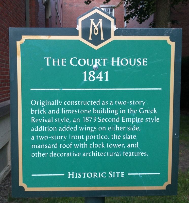 The Court House Marker image. Click for full size.