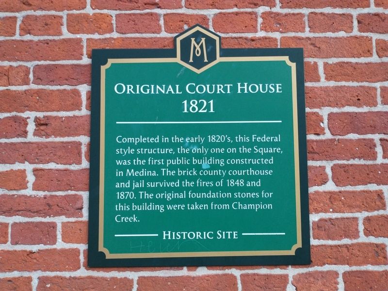Original Court House Marker image. Click for full size.