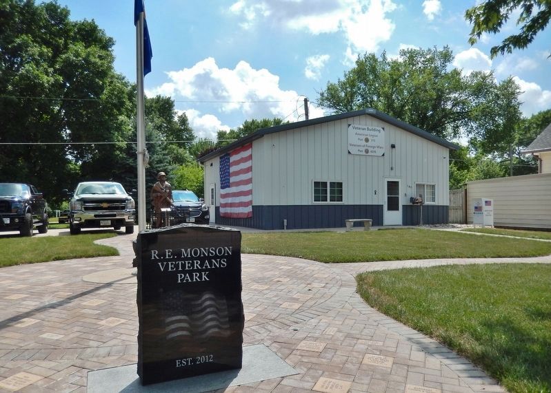 R. E. Monson Veterans Park image. Click for full size.