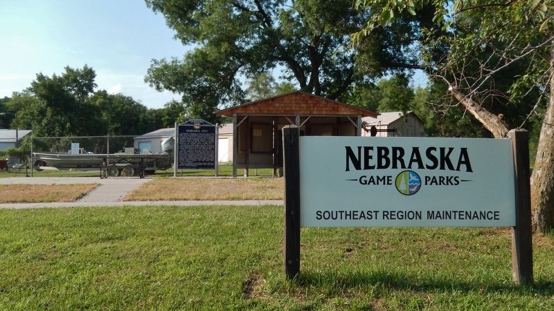 Nebraska City Marker image. Click for full size.