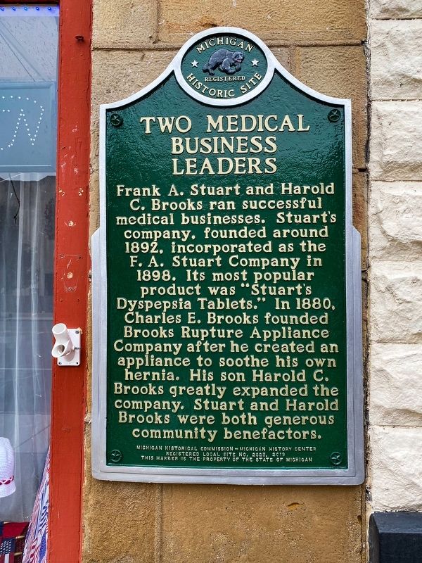 Two Medical Business Leaders Marker image. Click for full size.