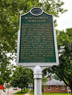 Montgomery Schuyler Marker image. Click for full size.