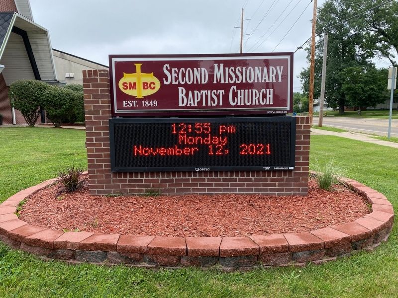 Second Baptist Church. Click for full size. Second Baptist Church image. Click for full size.