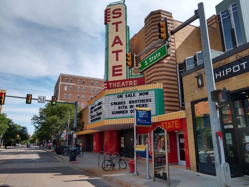 Town and Gown: Entertainment and Changing Culture Marker image. Click for full size.