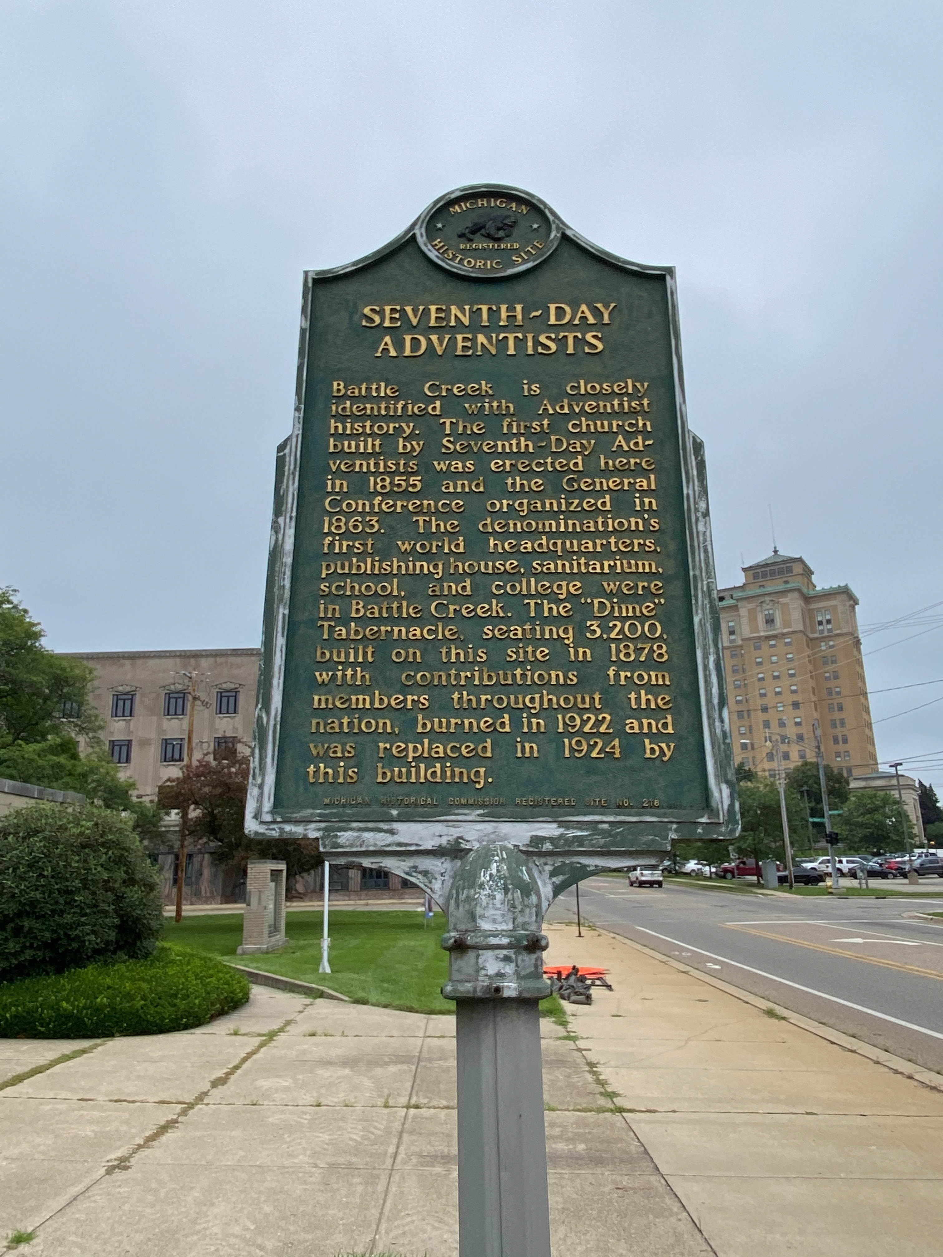 Seventh-day Adventists Marker