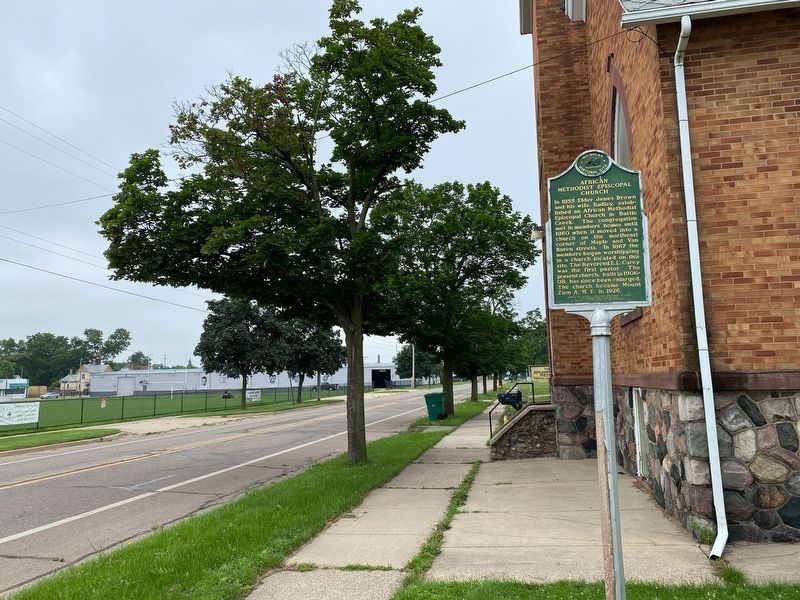 African Methodist Episcopal Church Marker image. Click for full size.