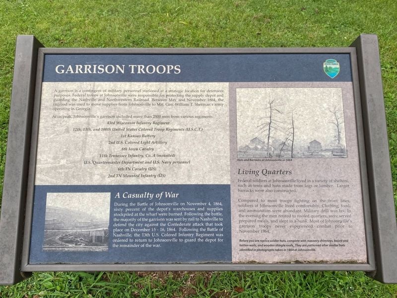 Garrison Troops Marker image. Click for full size.