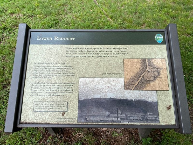 Lower Redoubt Marker image. Click for full size.