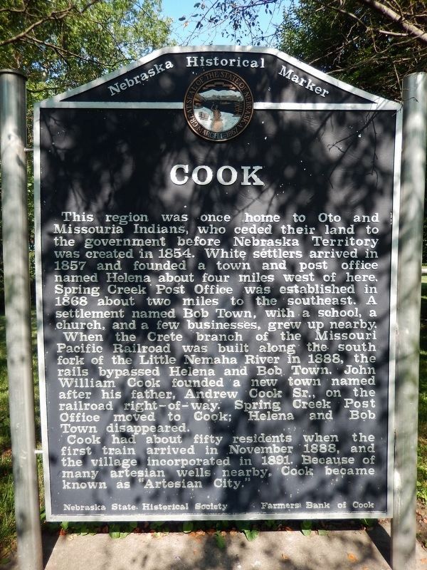 Cook Marker image. Click for full size.