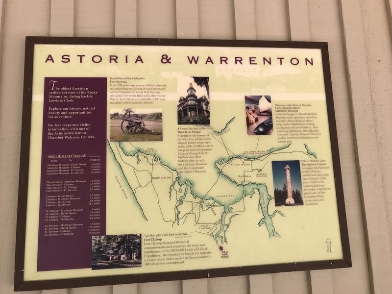 Astoria & Warrenton Marker image. Click for full size.
