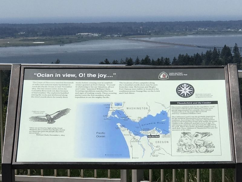 "Ocian in view, O! the Joy..." Marker image. Click for full size.