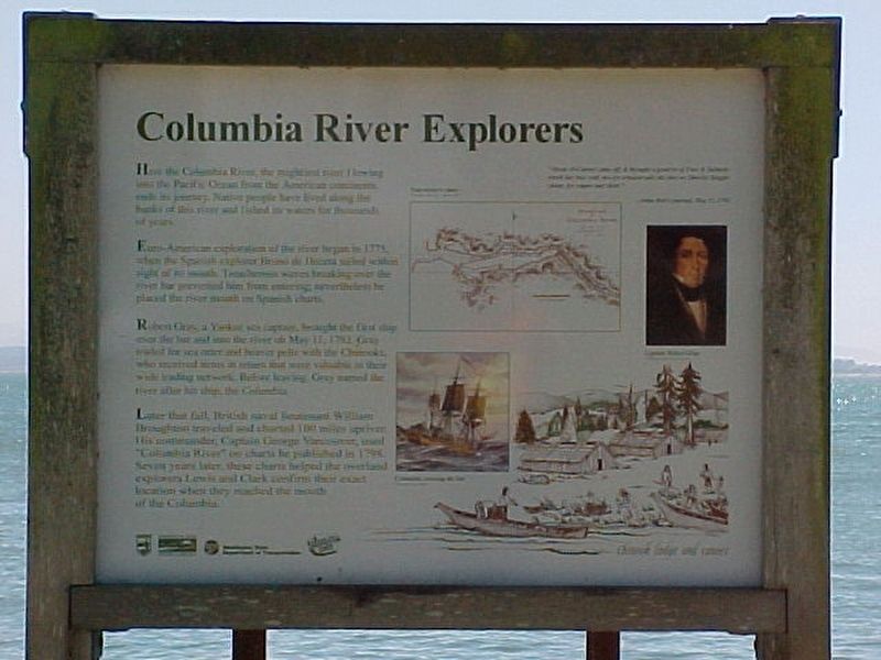 Columbia River Explorers Marker image. Click for full size.