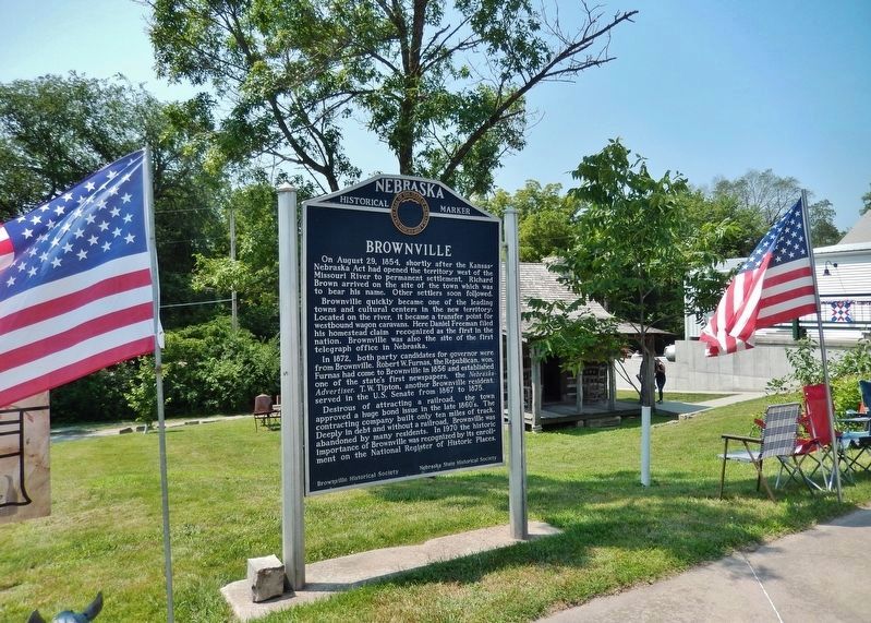 Brownville Marker image. Click for full size.