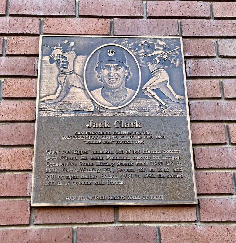 Jack Clark Marker image. Click for full size.