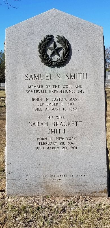 Samuel S. Smith Marker image. Click for full size.