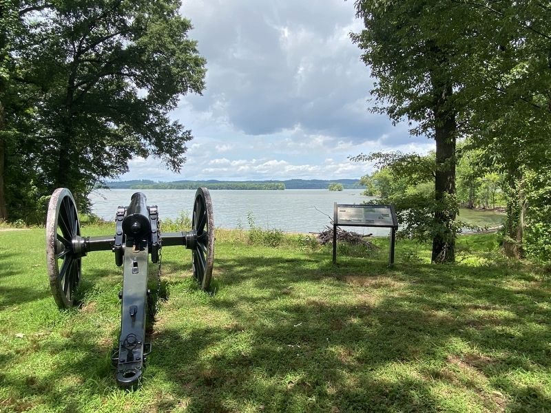 Artillery at Johnsonville Marker image. Click for full size.