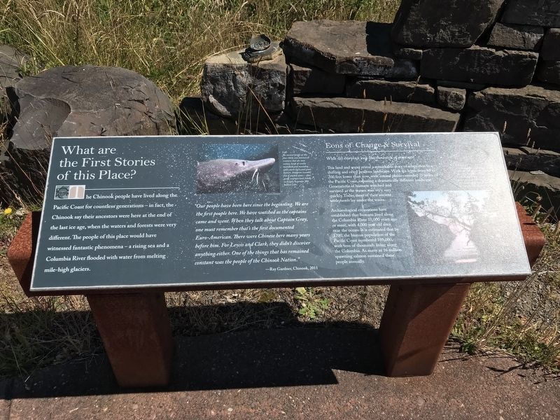 What Are the First Stories of This Place? Marker image. Click for full size.