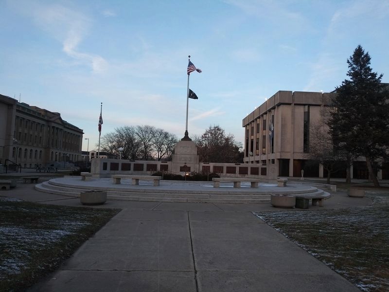 Lucas County World War I Memorial image. Click for full size.