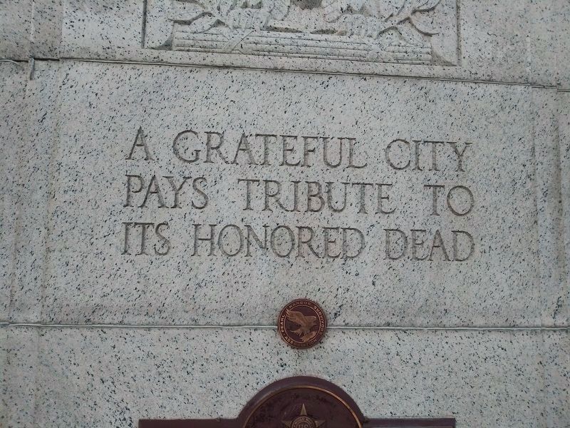 Lucas County World War I Memorial image. Click for full size.
