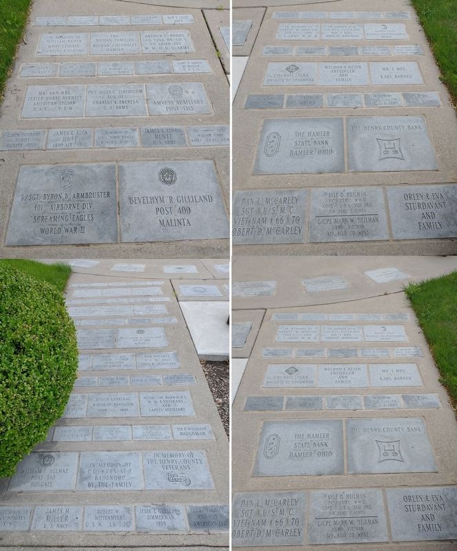 Lloyd W. Franz Veterans Memorial Park Marker image. Click for full size.