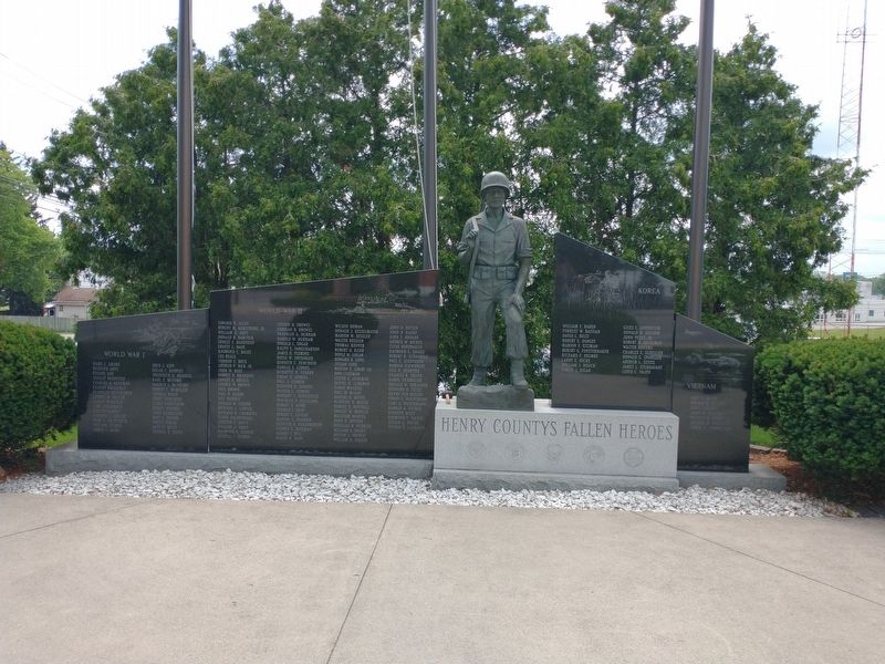 Henry County's Fallen Heroes Marker image. Click for full size.