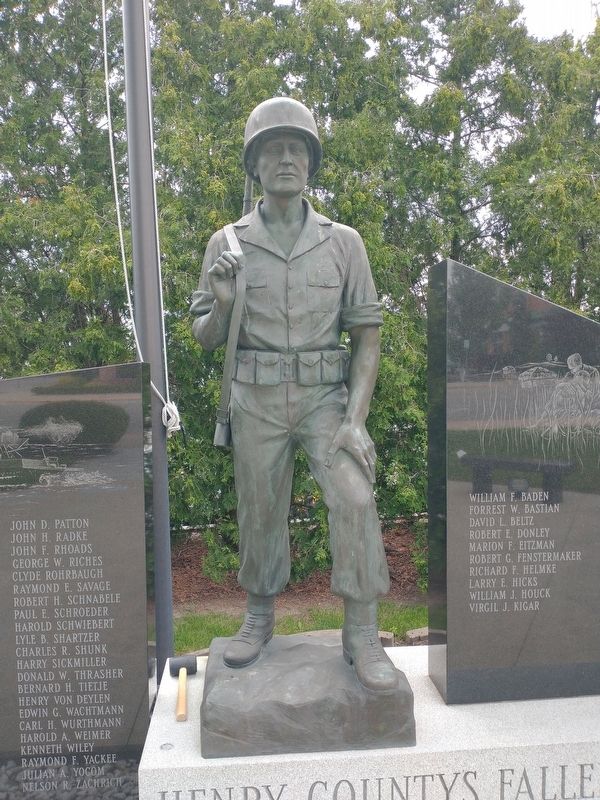 Henry County's Fallen Heroes Marker image. Click for full size.