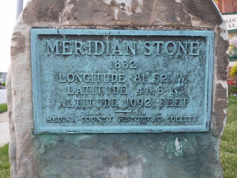 Meridian Stone Marker image. Click for full size.