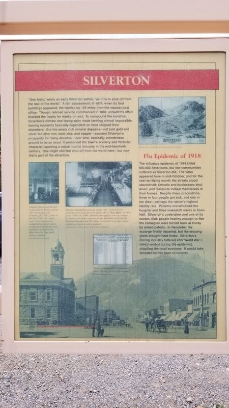 Silverton Marker image. Click for full size.