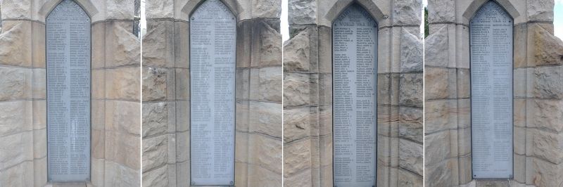 Saint Mary's World War II Honor Roll Marker image. Click for full size.