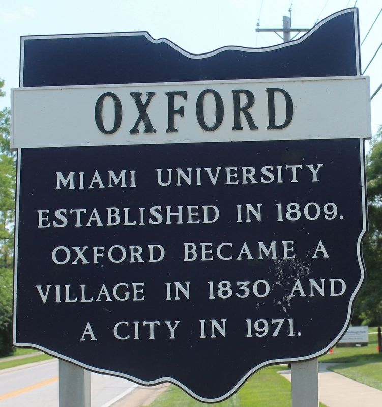 Oxford Marker image. Click for full size.