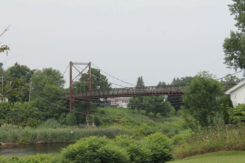 One Lane Bridge image. Click for full size.