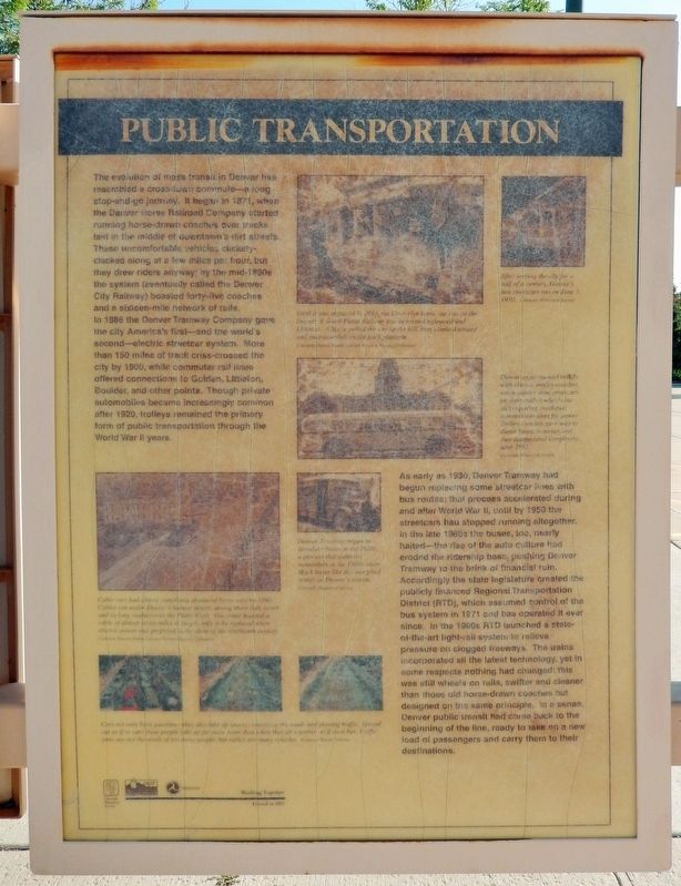 Public Transportation Marker image. Click for full size.