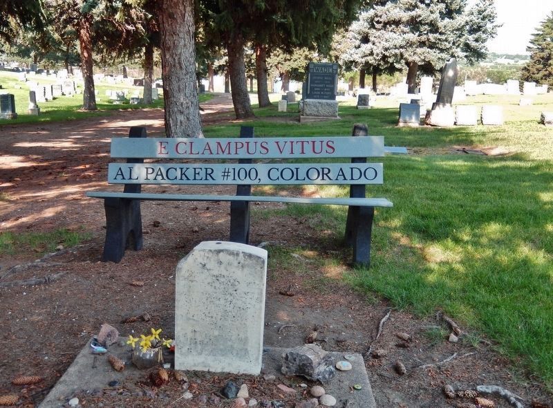 Al Packer Chapter #100, E Clampus Vitus Bench image. Click for full size.