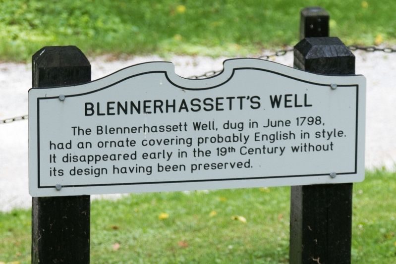 Blennerhassett’s Well Marker image. Click for full size.