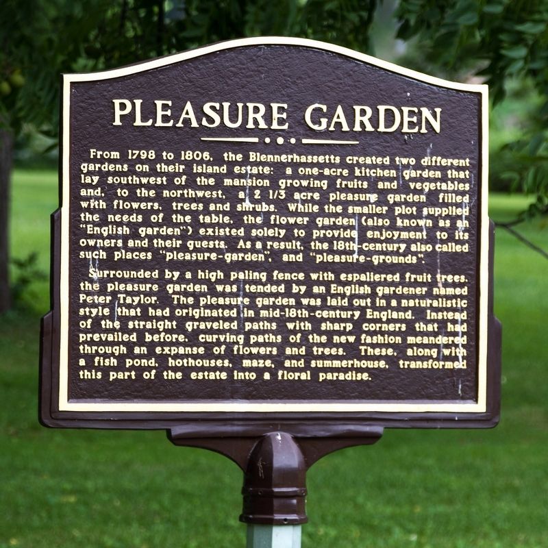 Pleasure Garden Marker image. Click for full size.