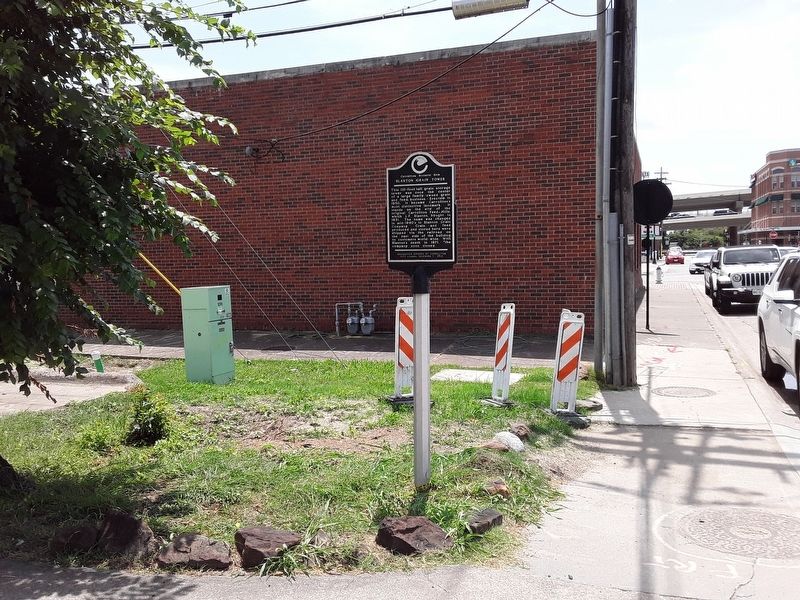 Blanton Grain Tower Marker. Click for full size. Blanton Grain Tower Marker image. Click for full size.